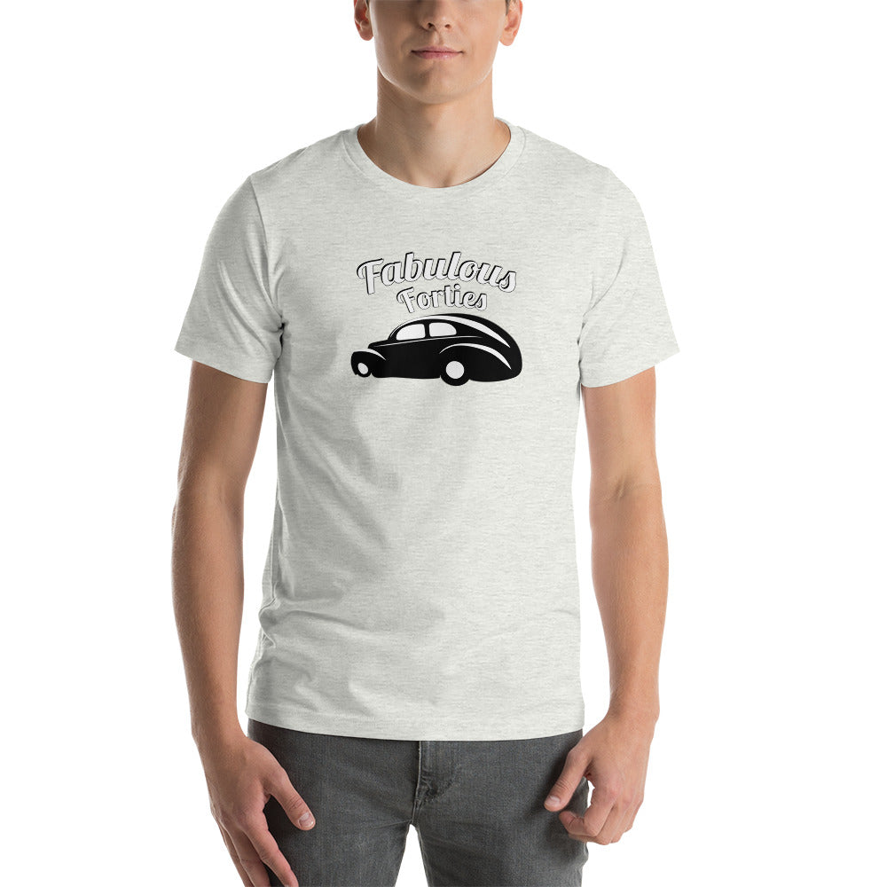 Unisex t-shirt Kukloso Fabulous Forties White - Free Shipping