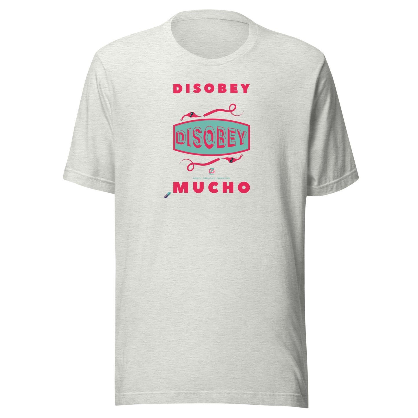 Unisex t-shirt Kukloso Disobey Mucho Logo - Free Shipping
