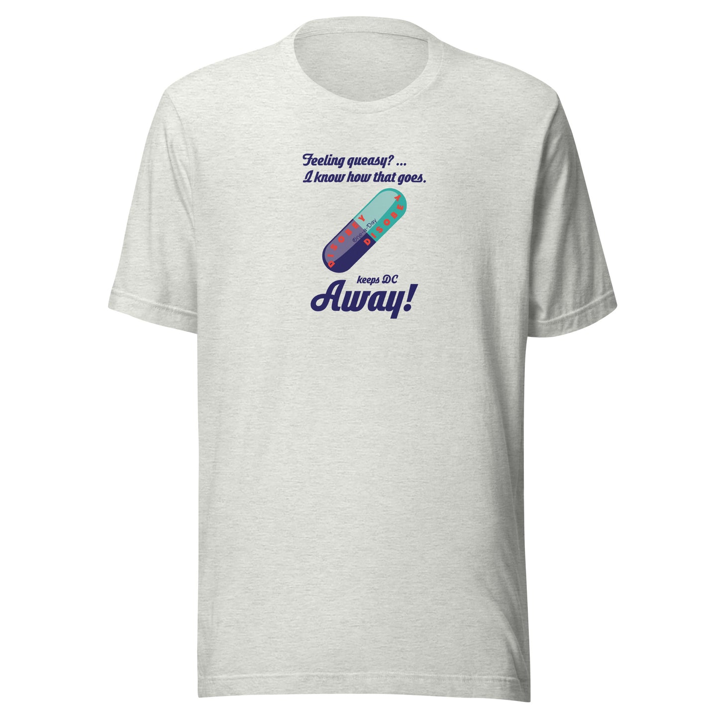 Unisex t-shirt Kukloso ' Feeling Queasy ' Light - Free Shipping