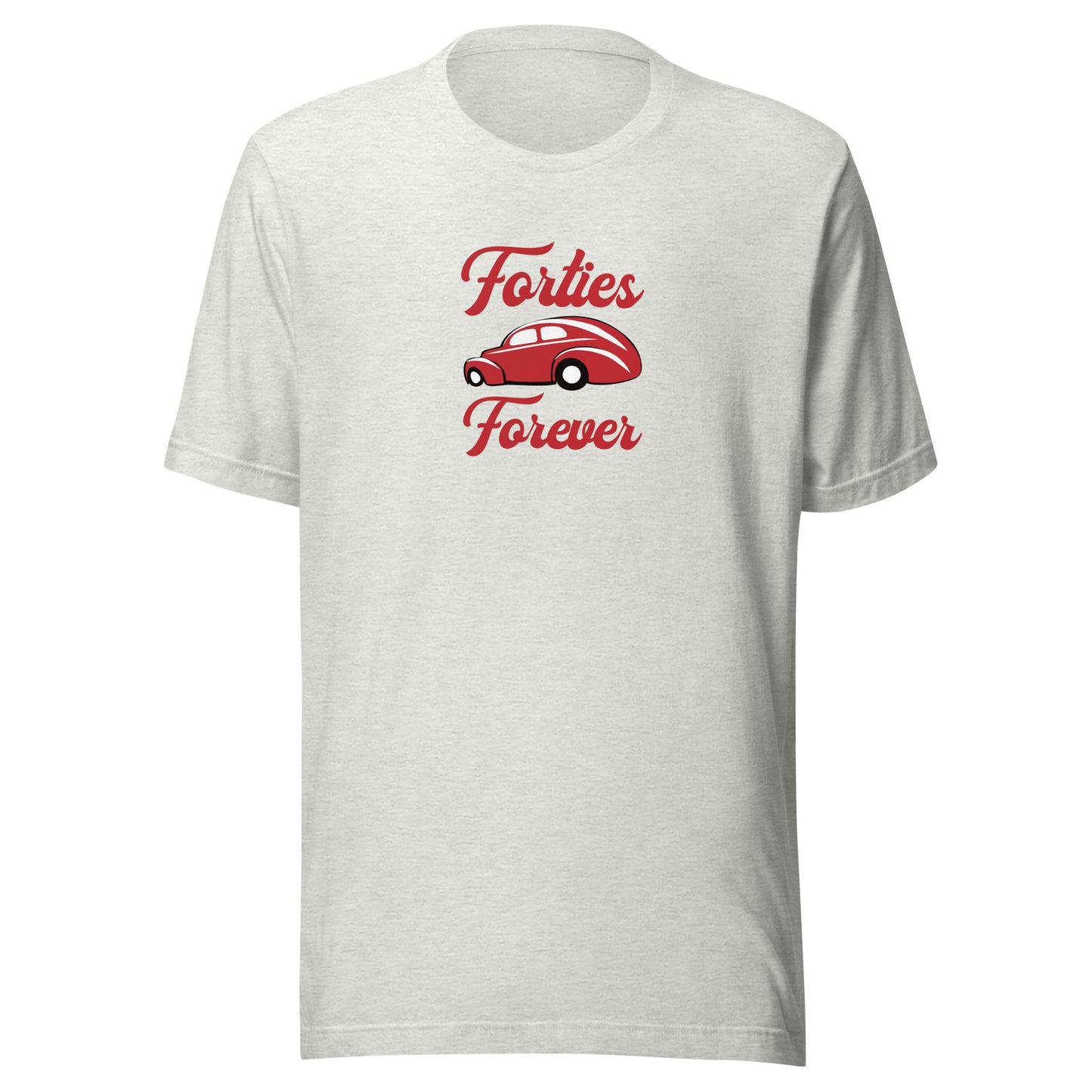 Unisex t-shirt Kukloso Forties Forever Red - Free Shipping