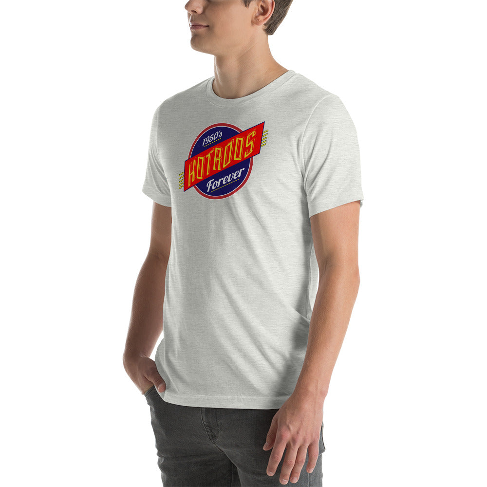 Unisex t-shirt Kukloso 1950's Hot Rods Forever No 3 - Free Shipping