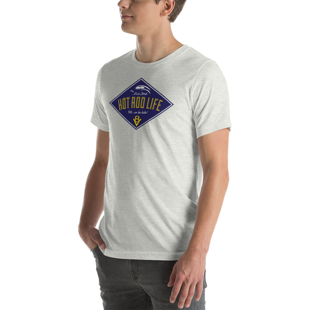 Unisex t-shirt Kukloso Hot Rod Life - Free Shipping