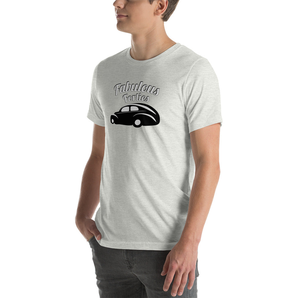 Unisex t-shirt Kukloso Fabulous Forties White - Free Shipping