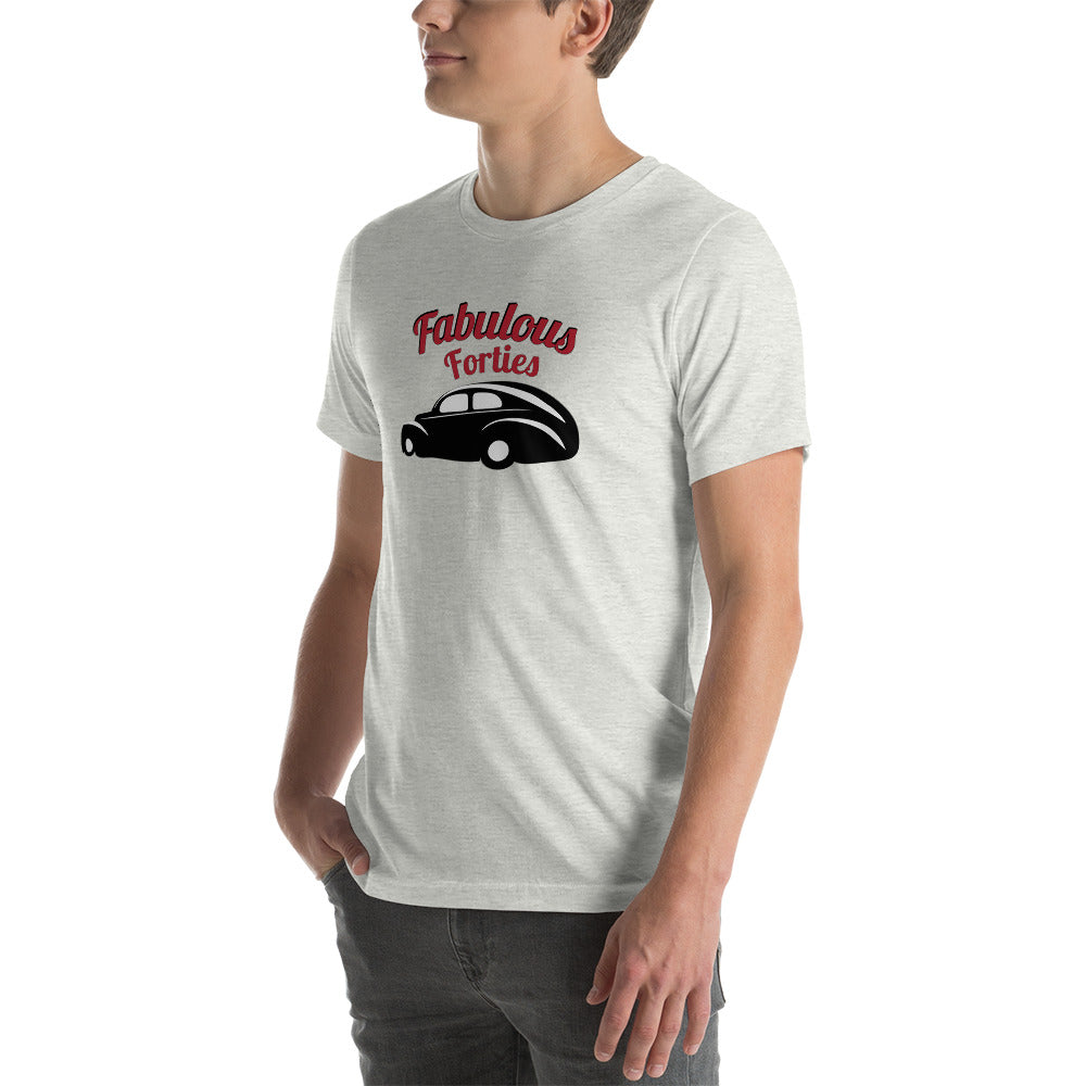 Unisex t-shirt Kukloso Fabulous Forties Red - Free Shipping