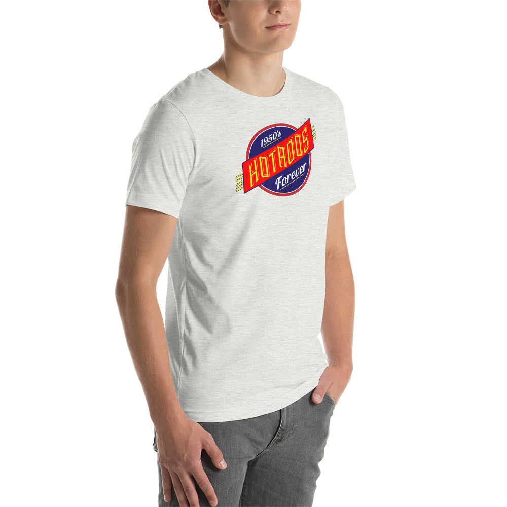 Unisex t-shirt Kukloso 1950's Hot Rods Forever No 3 - Free Shipping