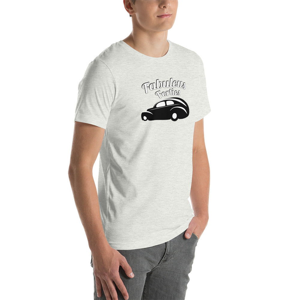 Unisex t-shirt Kukloso Fabulous Forties White - Free Shipping