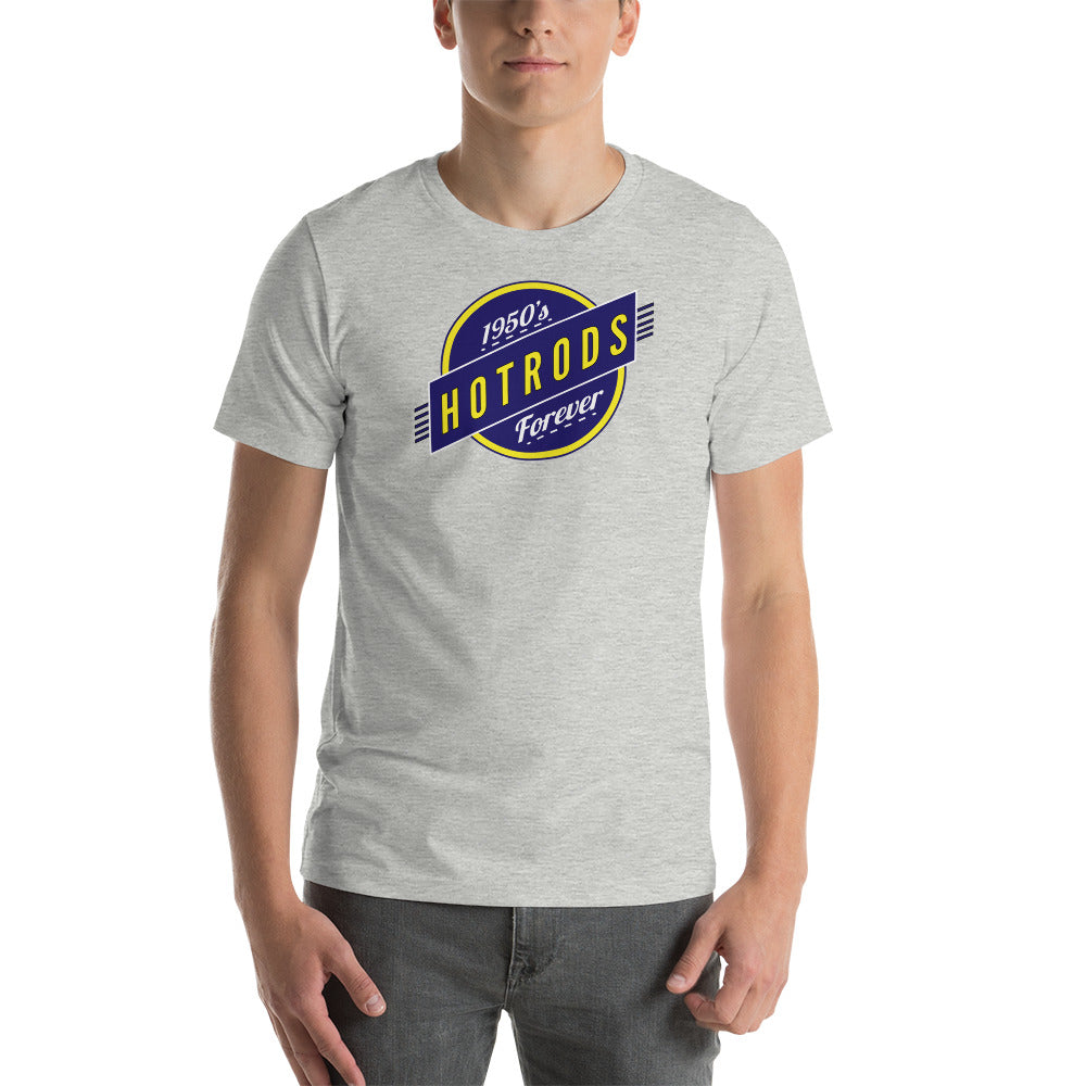 Unisex t-shirt Kukloso 1950's Hot Rods Forever No 2 - Free Shipping