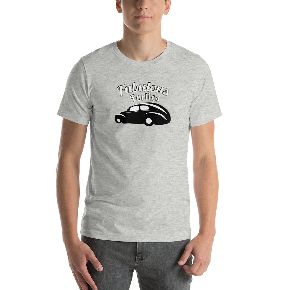 Unisex t-shirt Kukloso Fabulous Forties White - Free Shipping