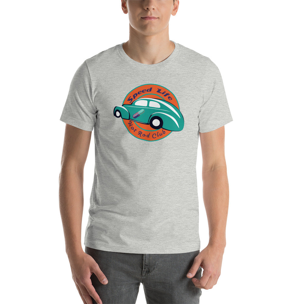 Unisex t-shirt Kukloso 'Speed Life' Hot Rod Club - Free Shipping