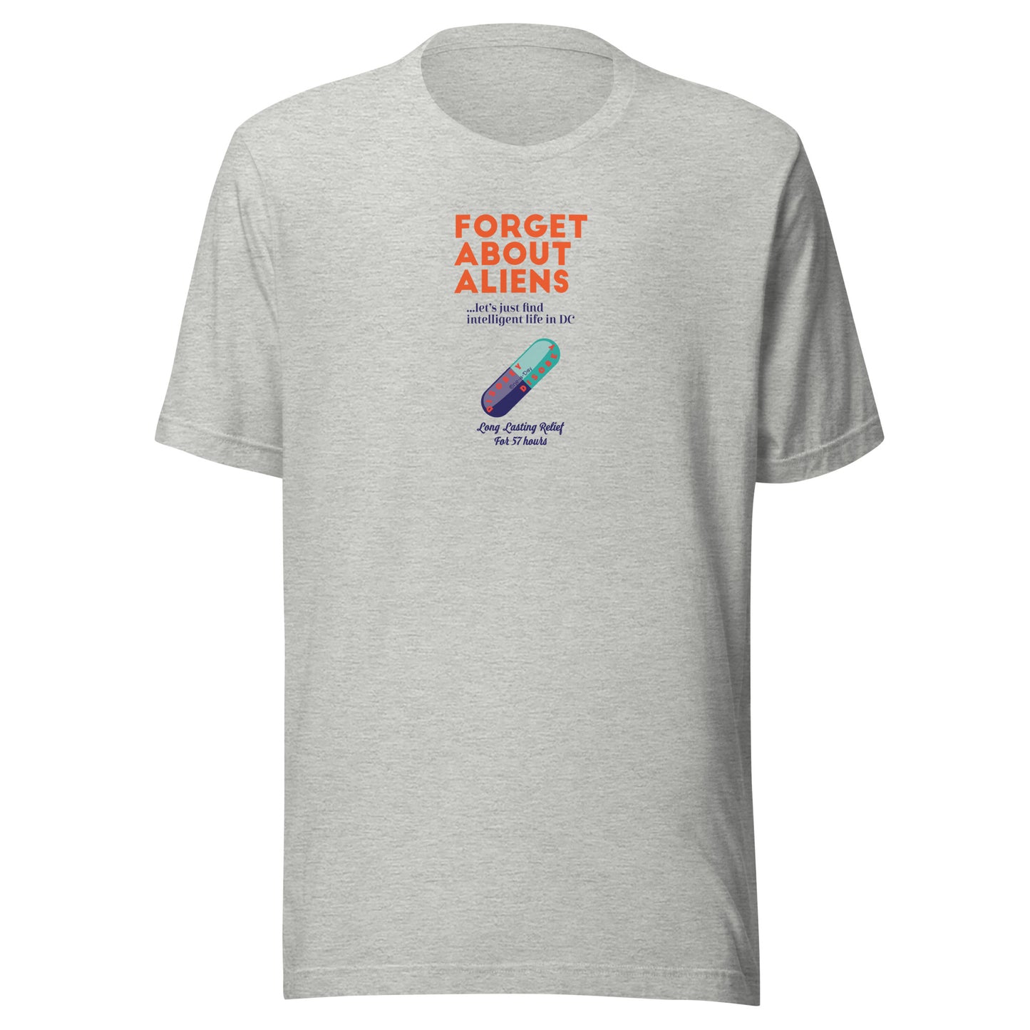 Unisex t-shirt Kukloso ' Forget About Aliens ' - Free Shipping