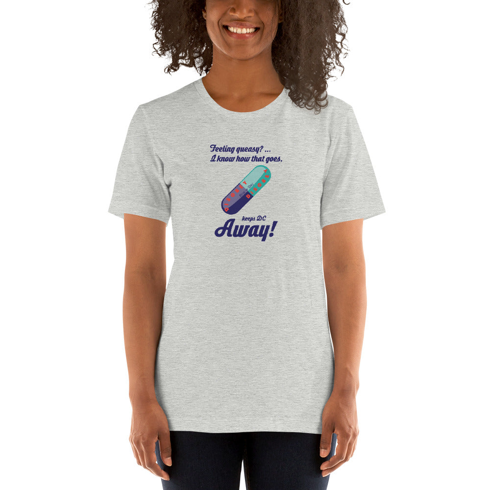 Unisex t-shirt Kukloso ' Feeling Queasy ' Light - Free Shipping