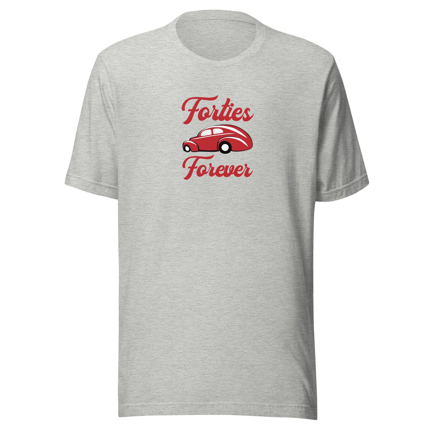 Unisex t-shirt Kukloso Forties Forever Red - Free Shipping
