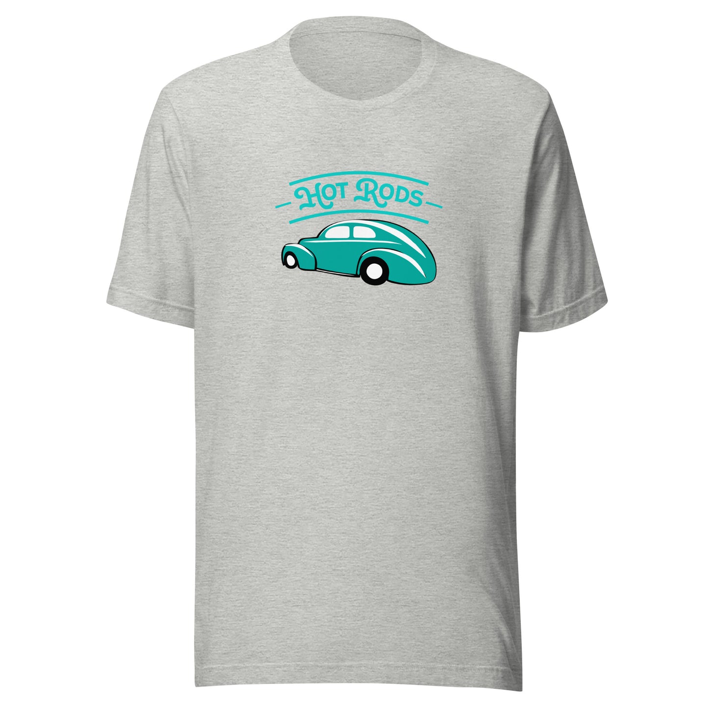Unisex t-shirt Kukloso Hot Rods No 1 Aqua - Free Shipping