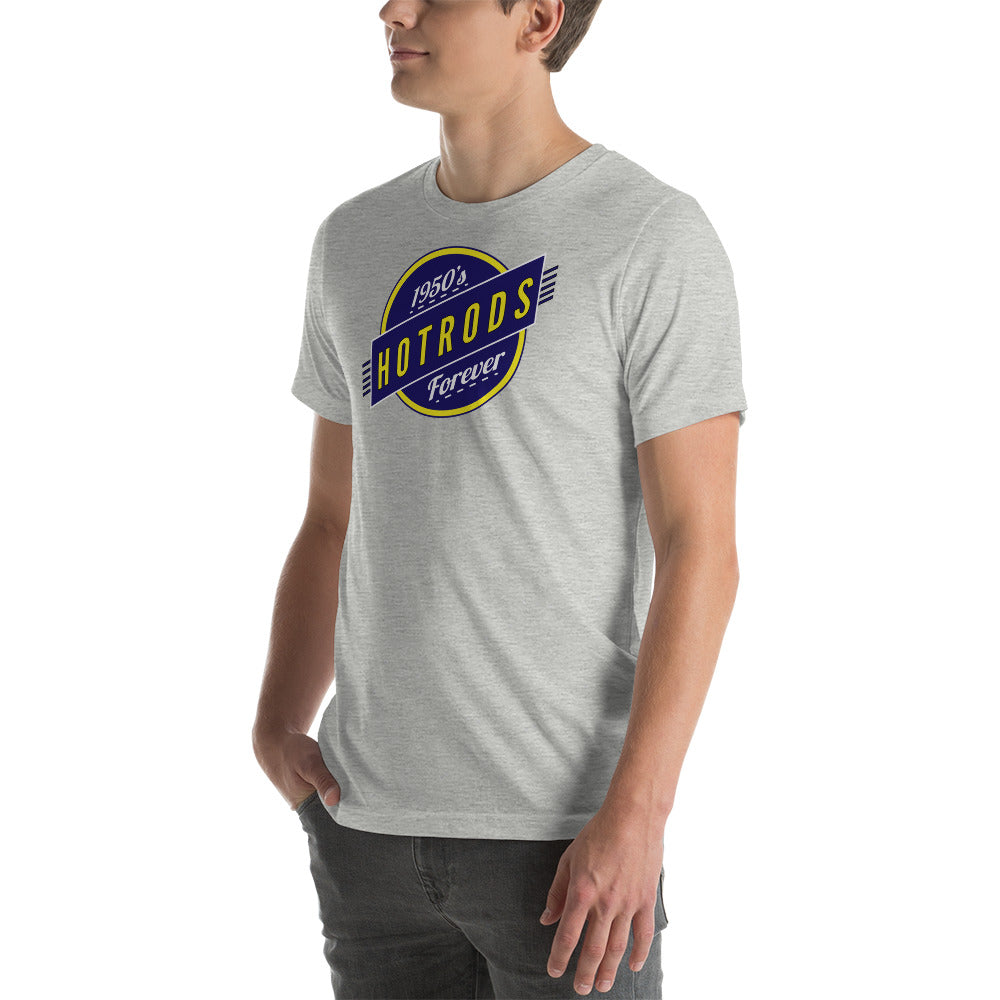 Unisex t-shirt Kukloso 1950's Hot Rods Forever No 2 - Free Shipping