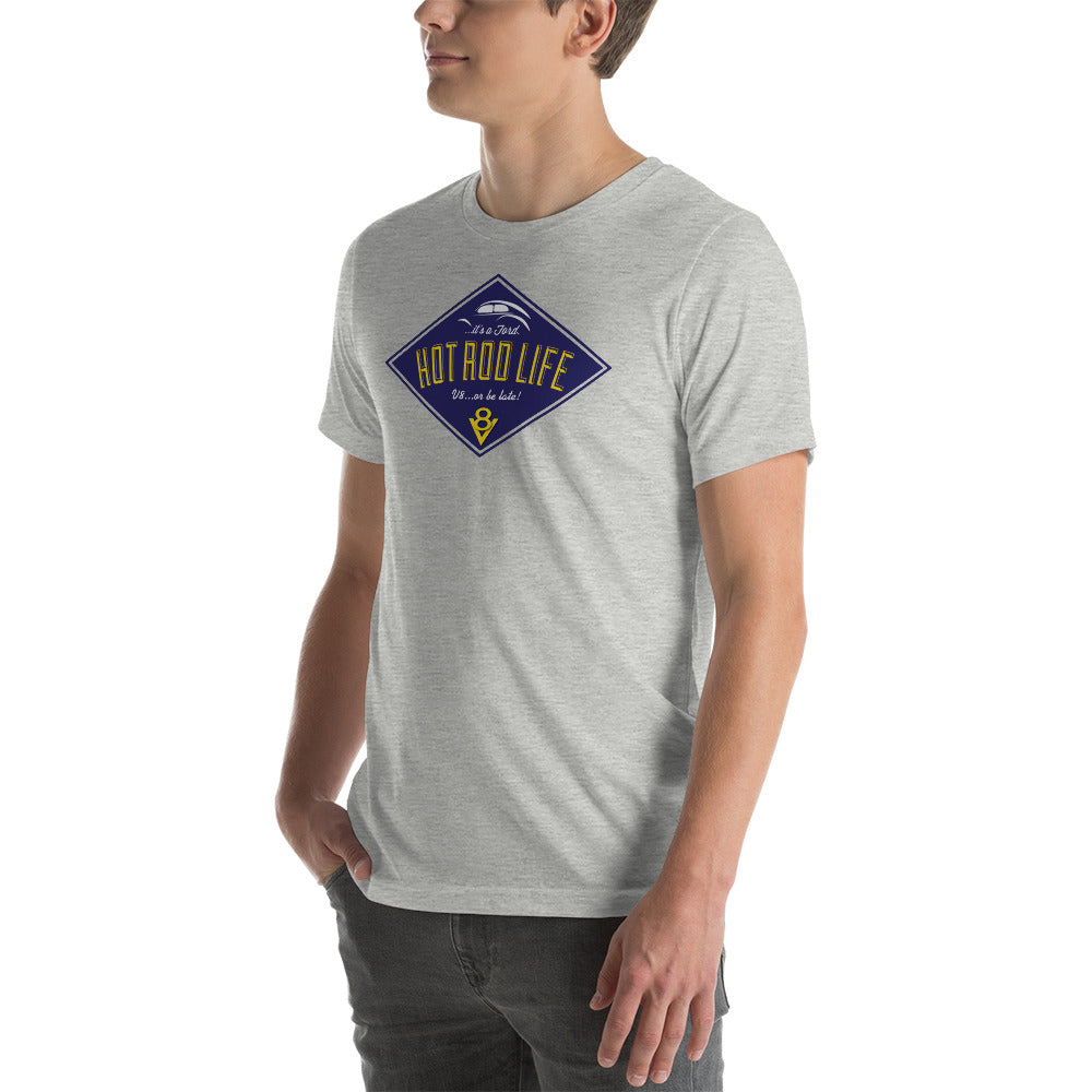 Unisex t-shirt Kukloso Hot Rod Life - Free Shipping