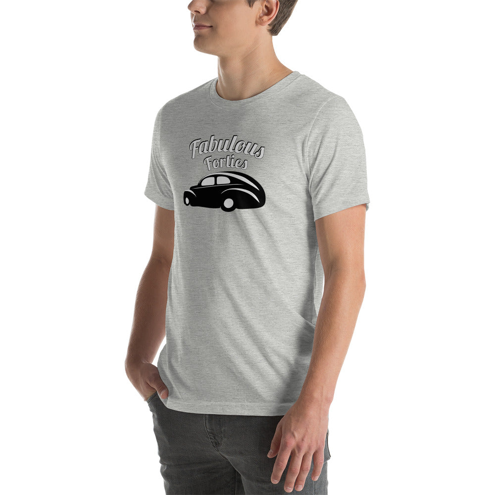 Unisex t-shirt Kukloso Fabulous Forties White - Free Shipping