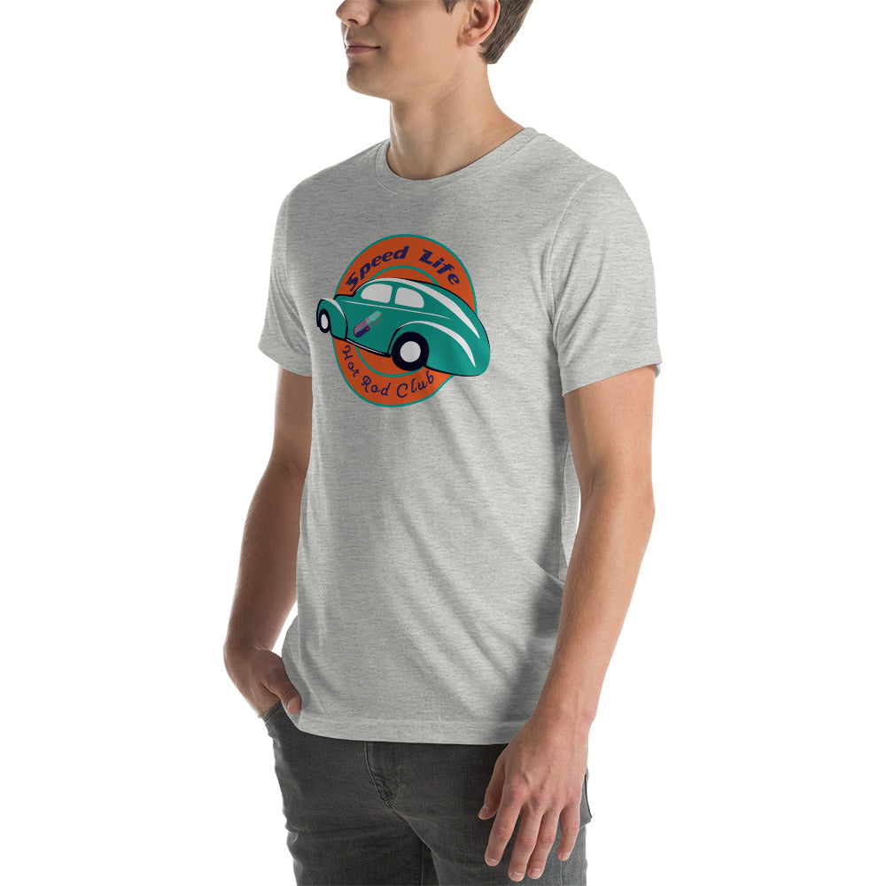 Unisex t-shirt Kukloso 'Speed Life' Hot Rod Club - Free Shipping