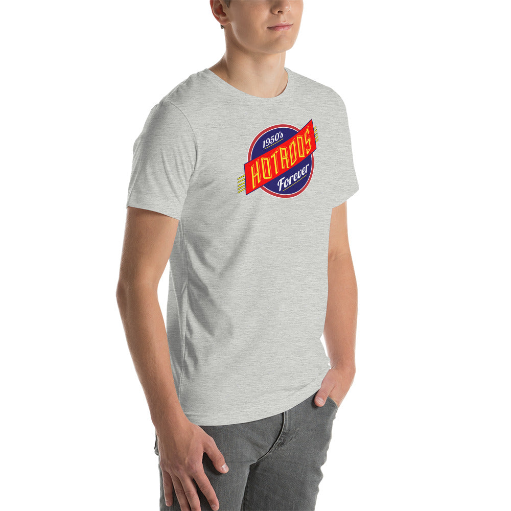Unisex t-shirt Kukloso 1950's Hot Rods Forever No 3 - Free Shipping