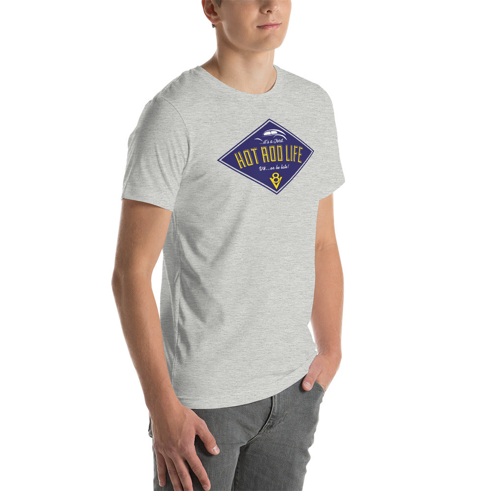 Unisex t-shirt Kukloso Hot Rod Life - Free Shipping