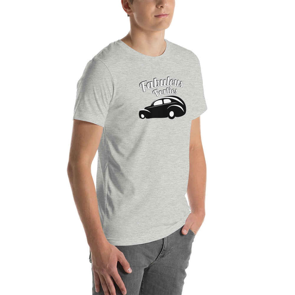 Unisex t-shirt Kukloso Fabulous Forties White - Free Shipping