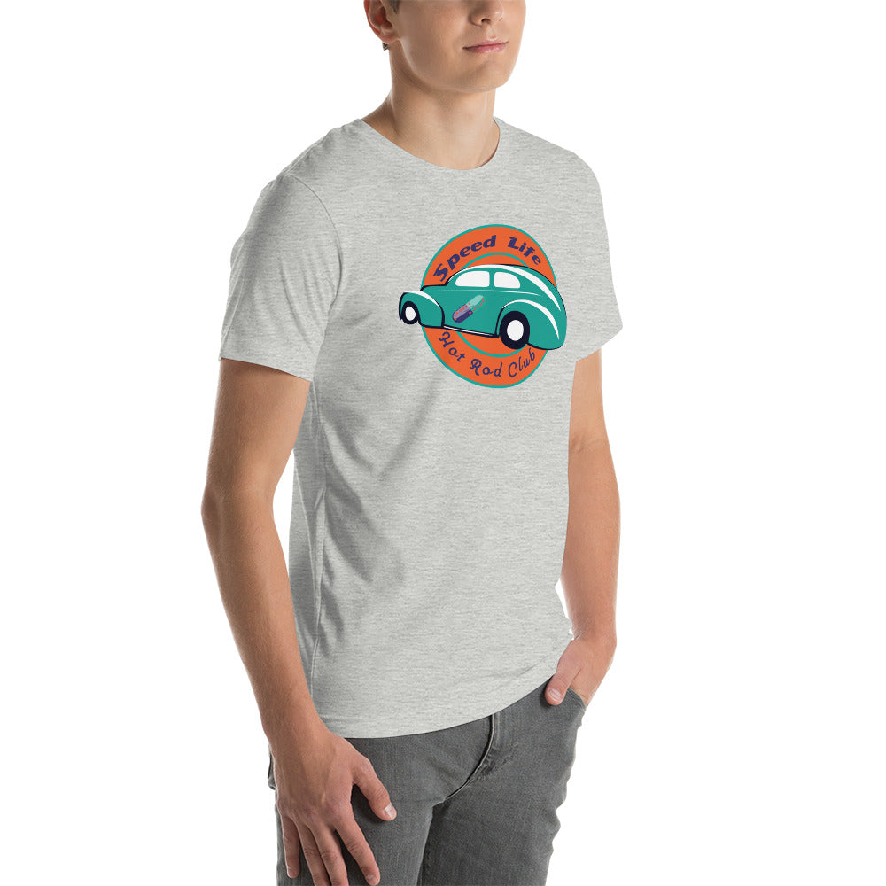 Unisex t-shirt Kukloso 'Speed Life' Hot Rod Club - Free Shipping