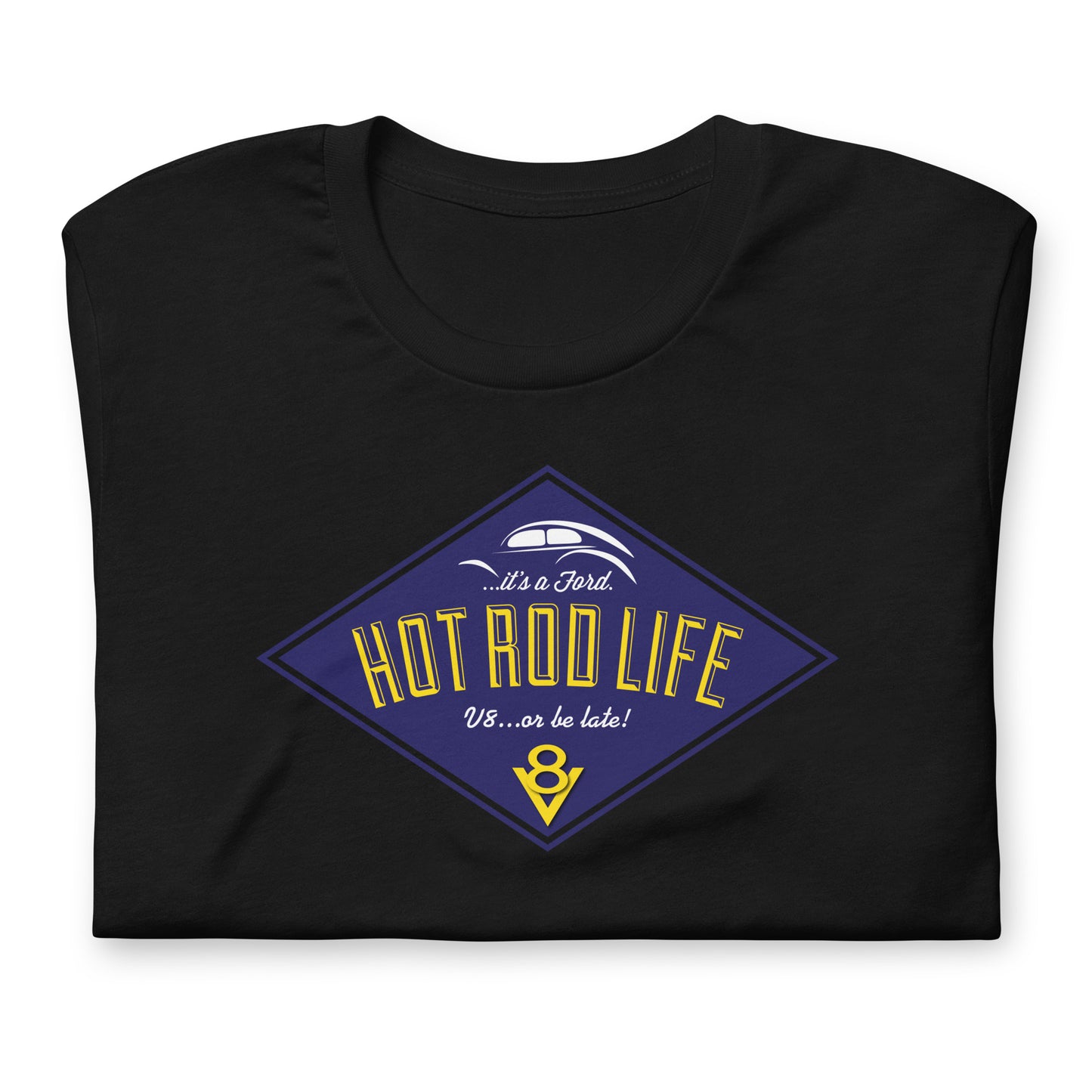Unisex t-shirt Kukloso Hot Rod Life - Free Shipping