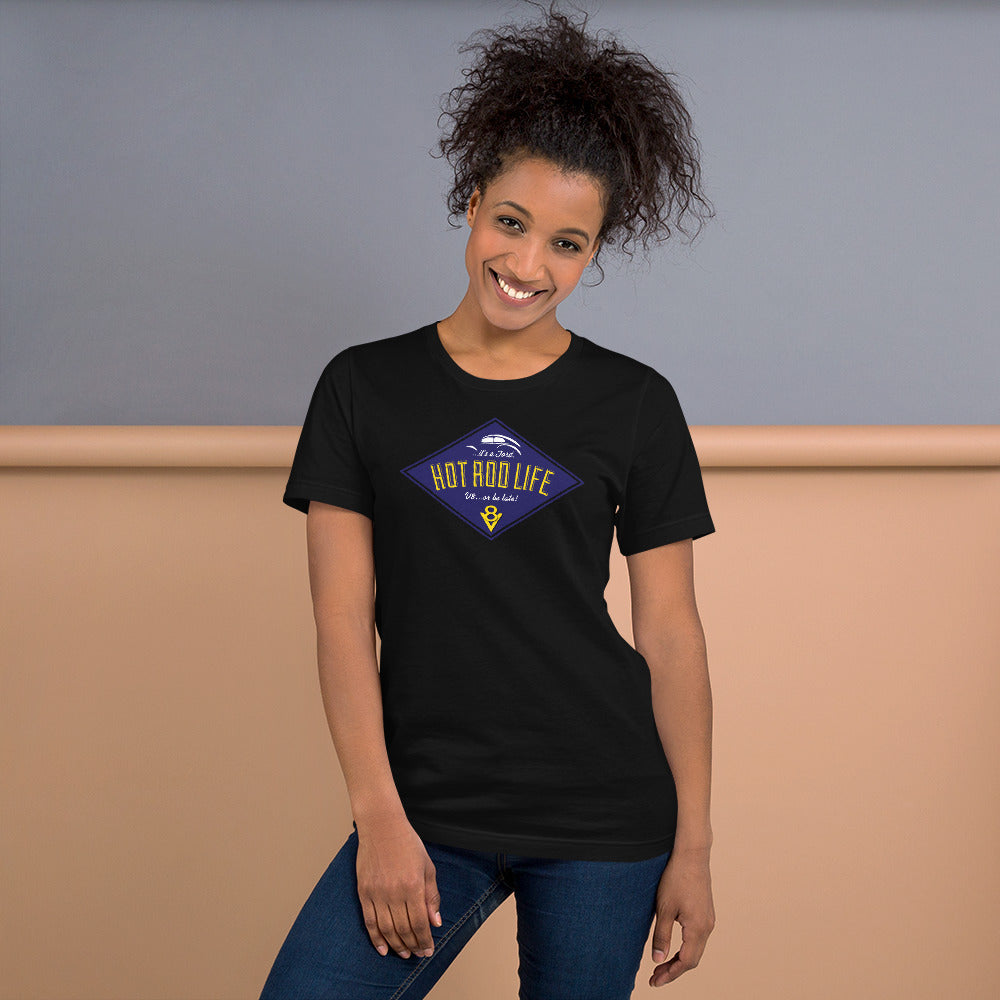 Unisex t-shirt Kukloso Hot Rod Life - Free Shipping