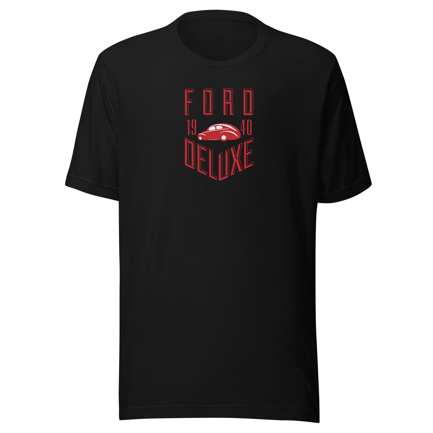 Unisex t-shirt Kukloso Ford Deluxe v Red - Free Shipping