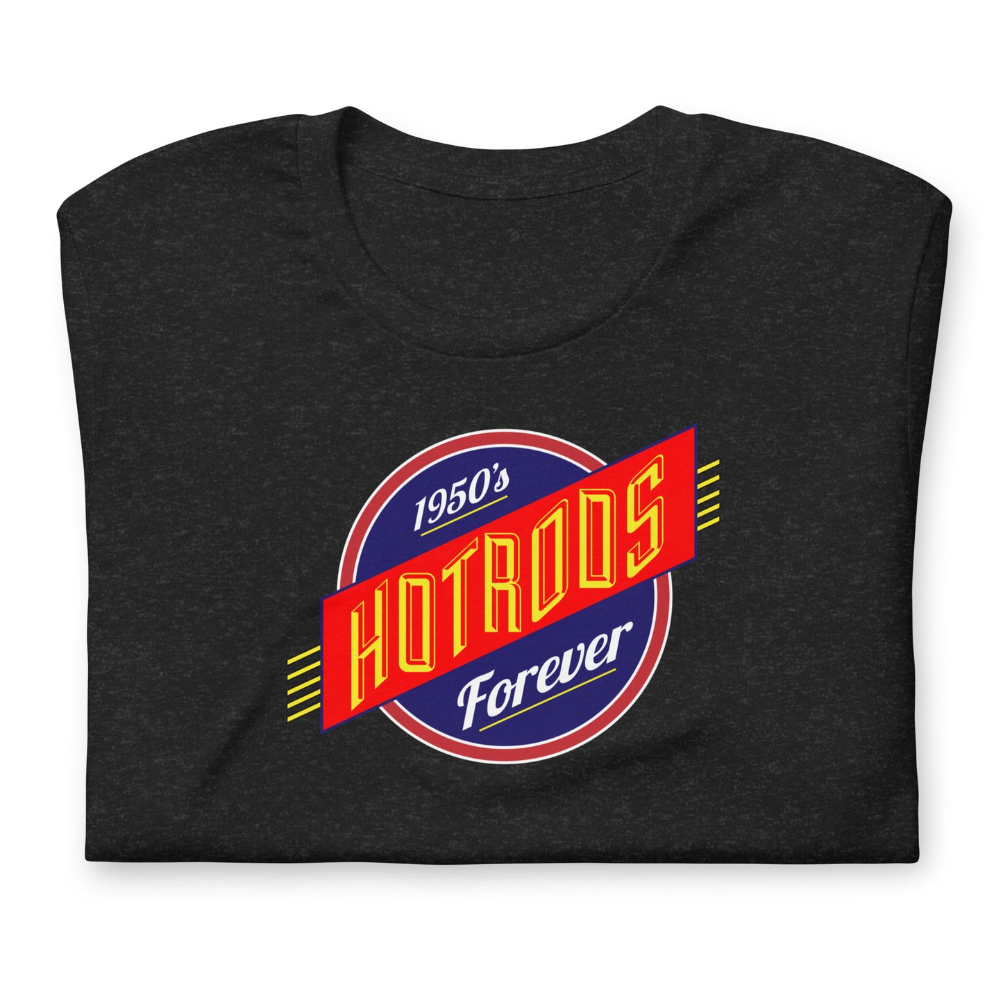 Unisex t-shirt Kukloso 1950's Hot Rods Forever No 3 - Free Shipping