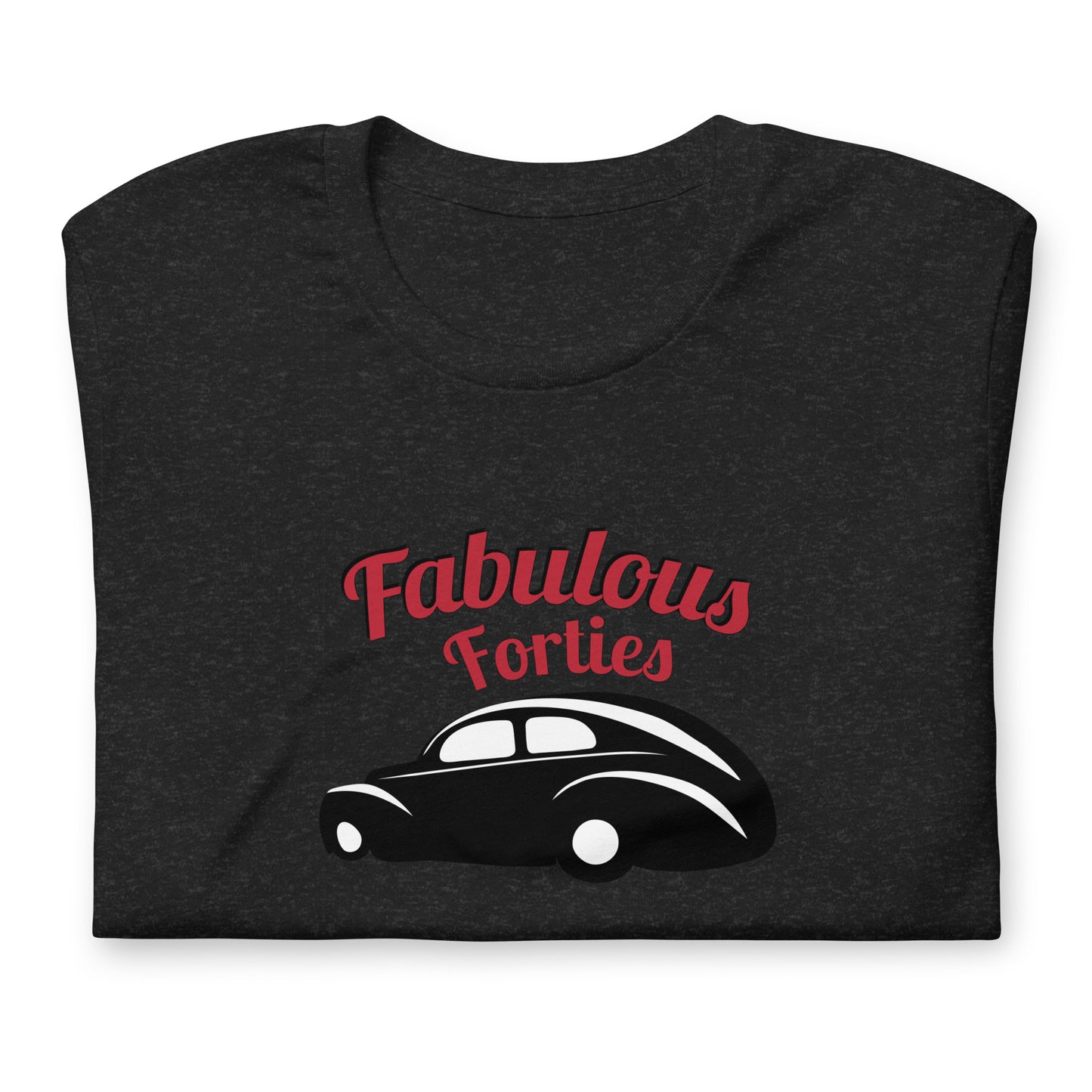 Unisex t-shirt Kukloso Fabulous Forties Red - Free Shipping