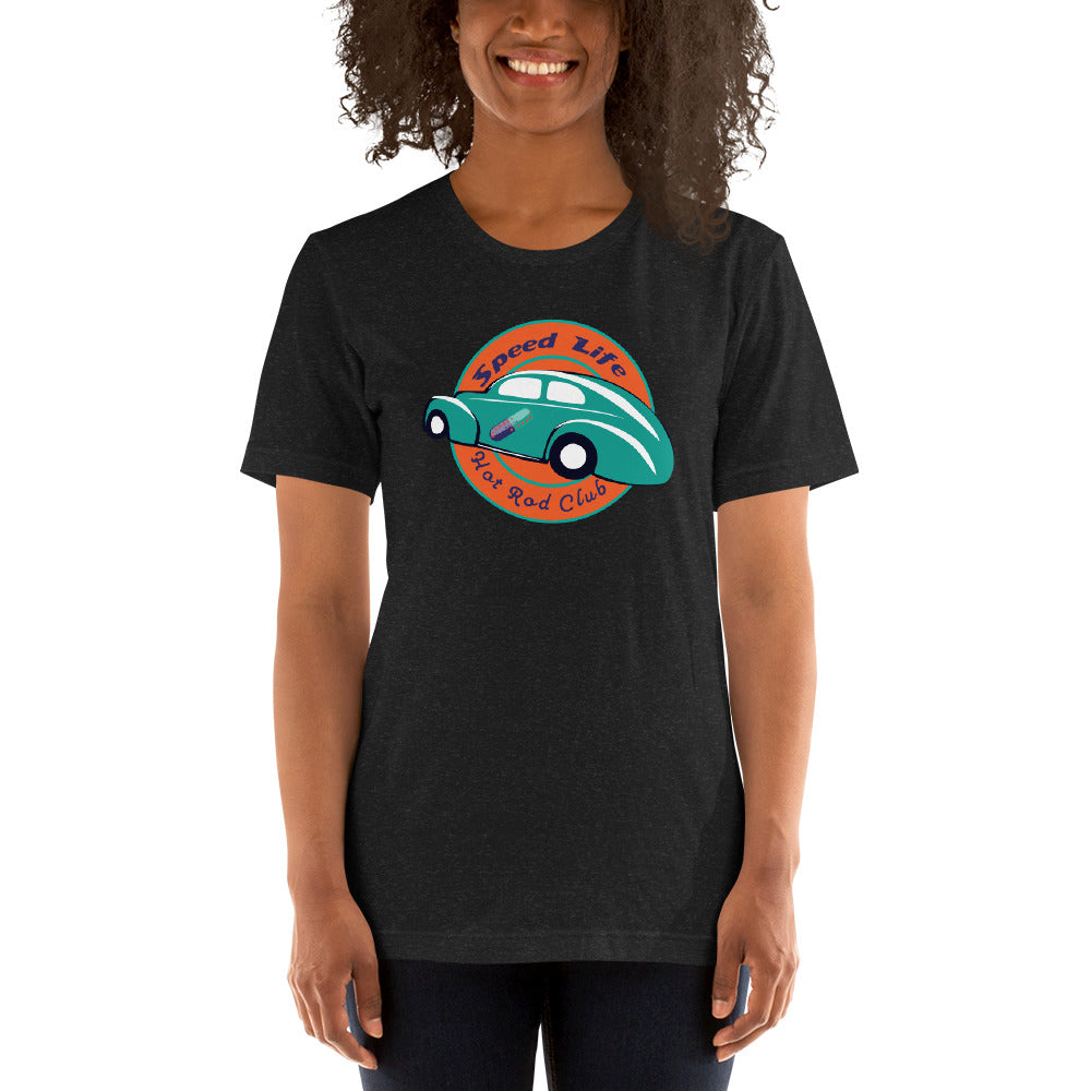 Unisex t-shirt Kukloso 'Speed Life' Hot Rod Club - Free Shipping