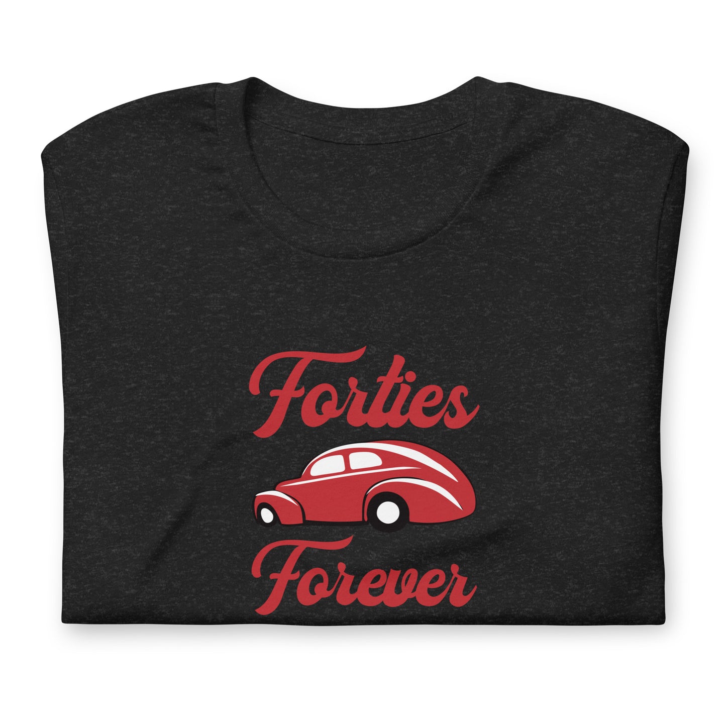 Unisex t-shirt Kukloso Forties Forever Red - Free Shipping
