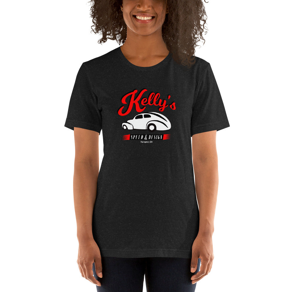 Unisex t-shirt Kukloso Kelly's Speed & Design Dark - Free Shipping