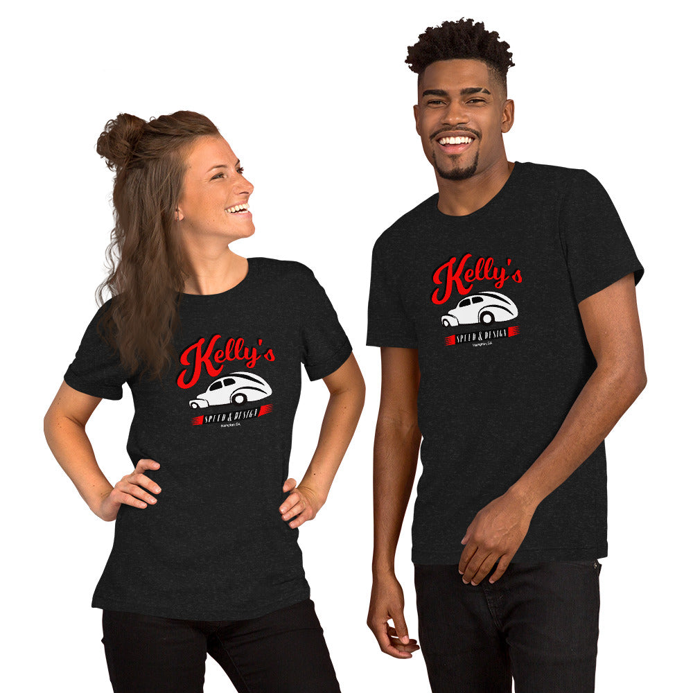 Unisex t-shirt Kukloso Kelly's Speed & Design Dark - Free Shipping
