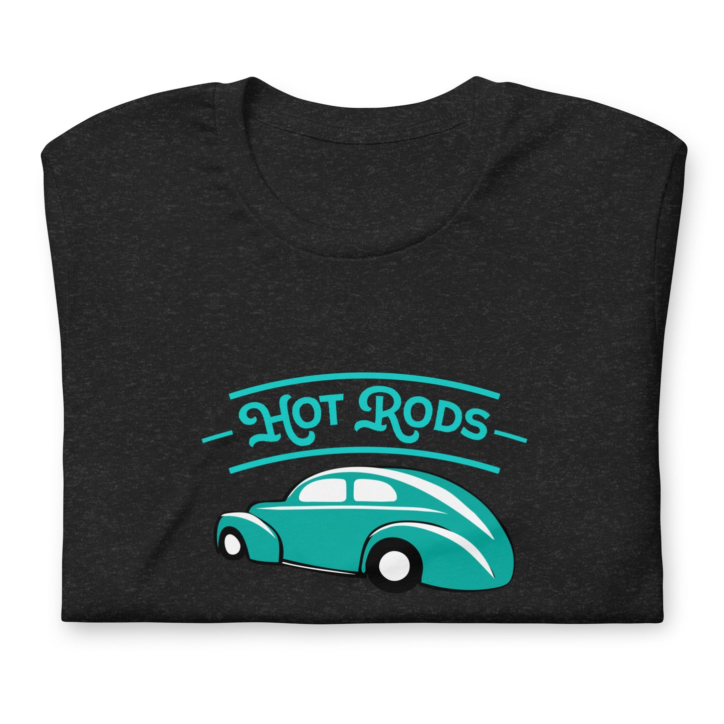 Unisex t-shirt Kukloso Hot Rods No 1 Aqua - Free Shipping