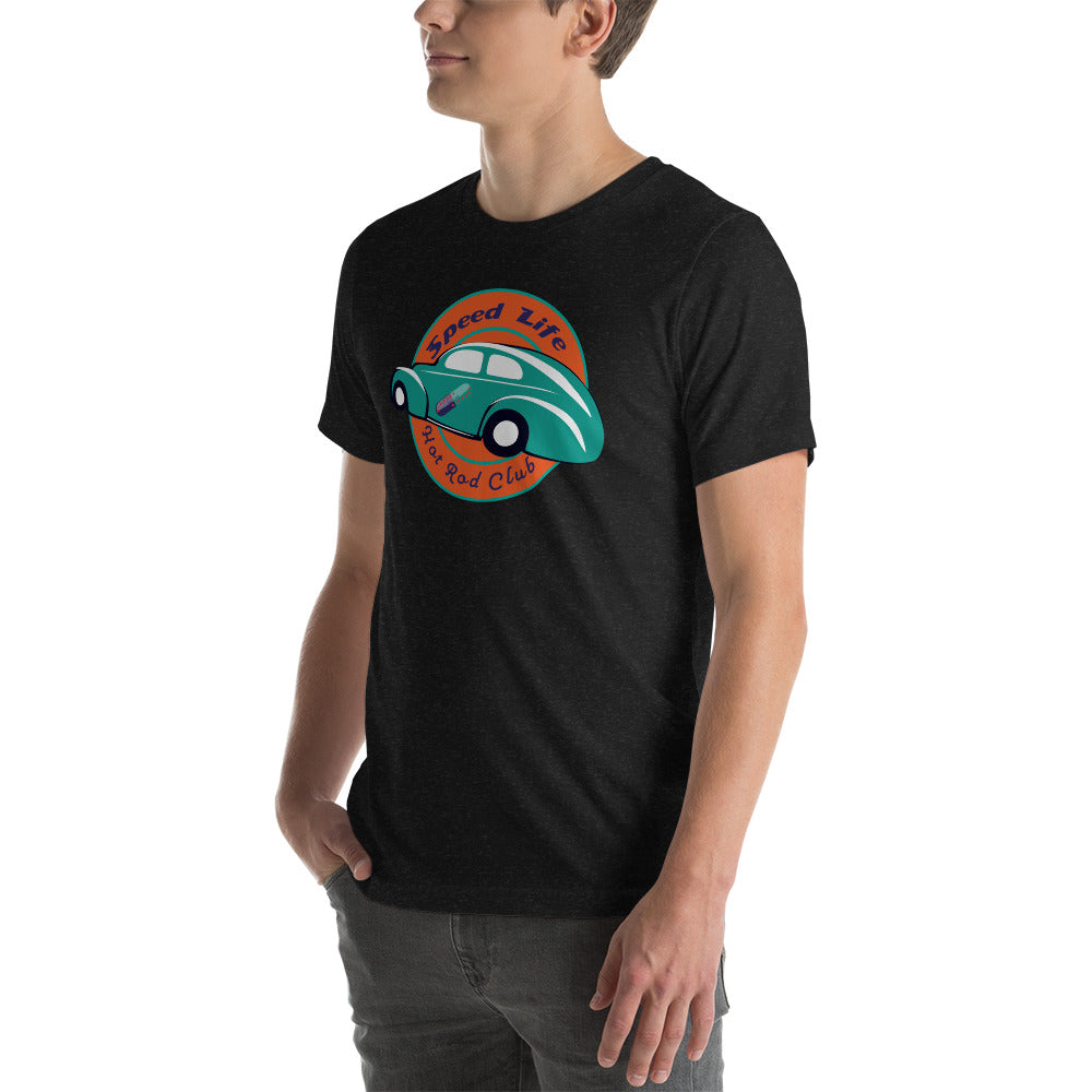 Unisex t-shirt Kukloso 'Speed Life' Hot Rod Club - Free Shipping