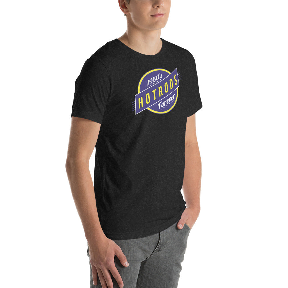 Unisex t-shirt Kukloso 1950's Hot Rods Forever No 2 - Free Shipping