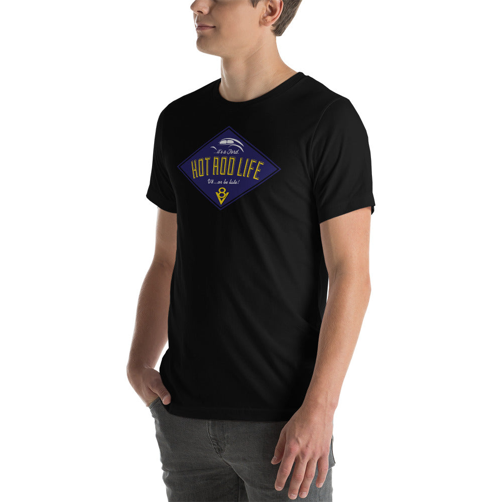 Unisex t-shirt Kukloso Hot Rod Life - Free Shipping
