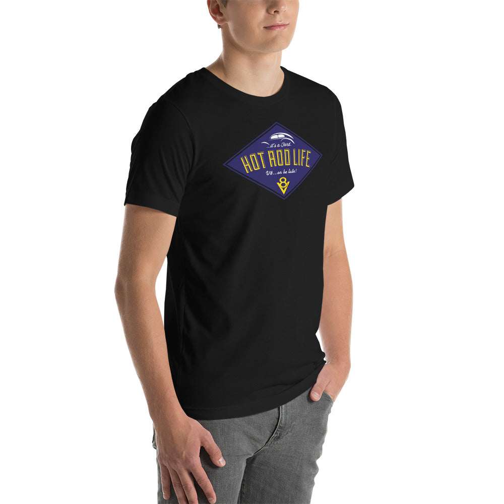 Unisex t-shirt Kukloso Hot Rod Life - Free Shipping