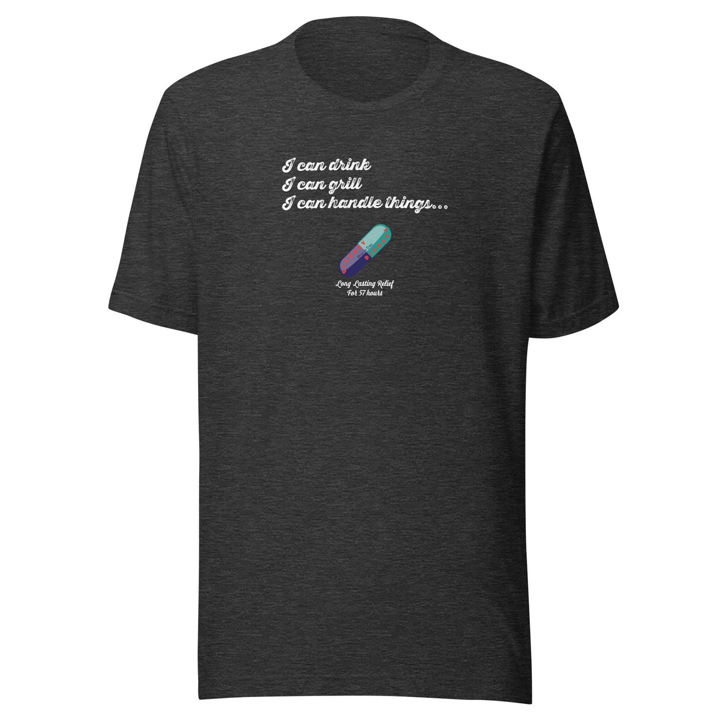 Unisex t-shirt Kukloso Disobey 'I Can handle things...' Logo Dark - Free Shipping