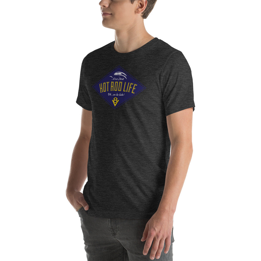 Unisex t-shirt Kukloso Hot Rod Life - Free Shipping
