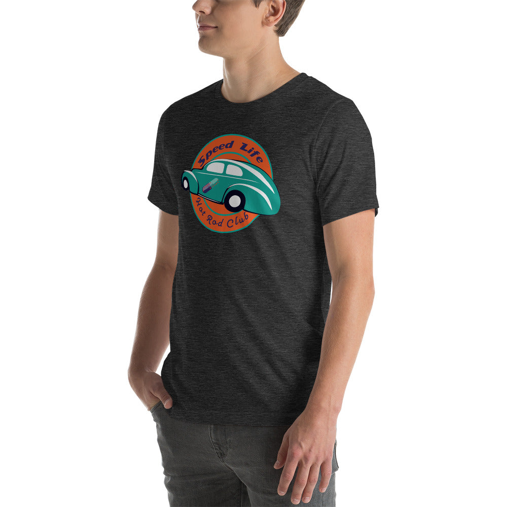 Unisex t-shirt Kukloso 'Speed Life' Hot Rod Club - Free Shipping