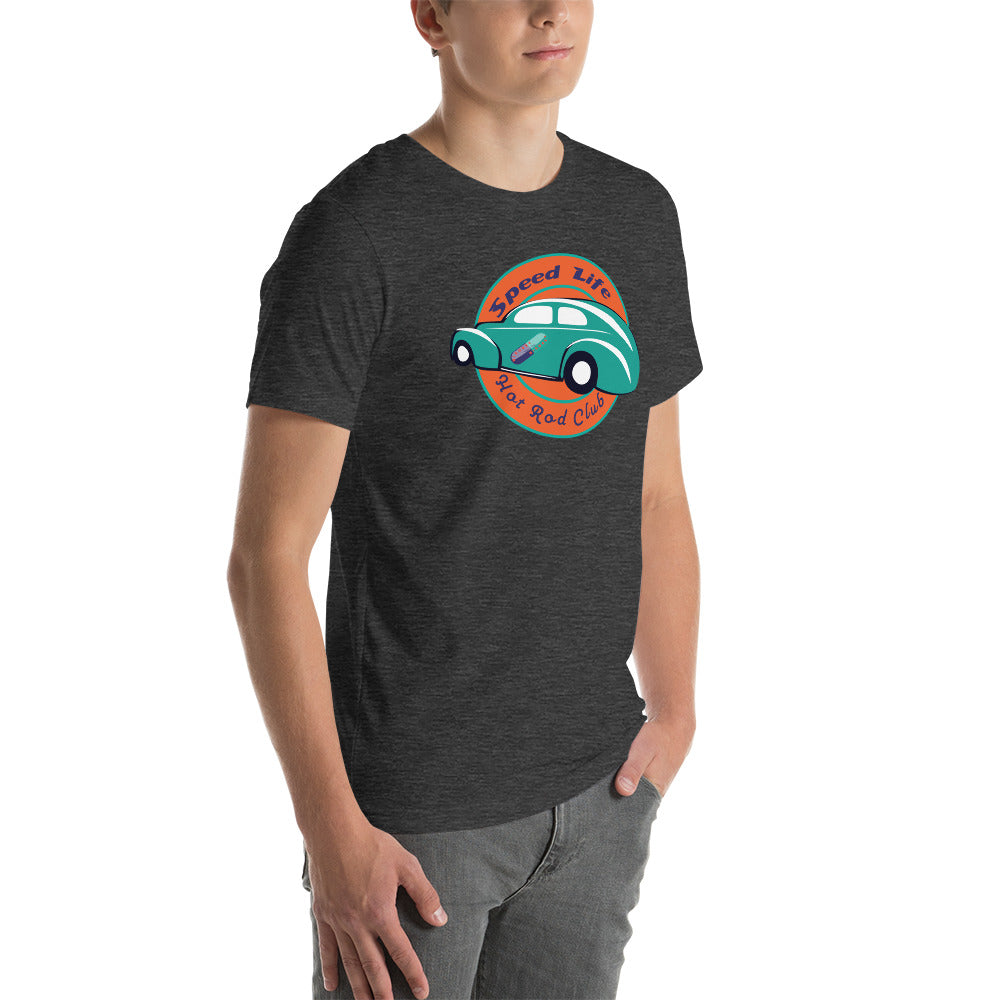 Unisex t-shirt Kukloso 'Speed Life' Hot Rod Club - Free Shipping