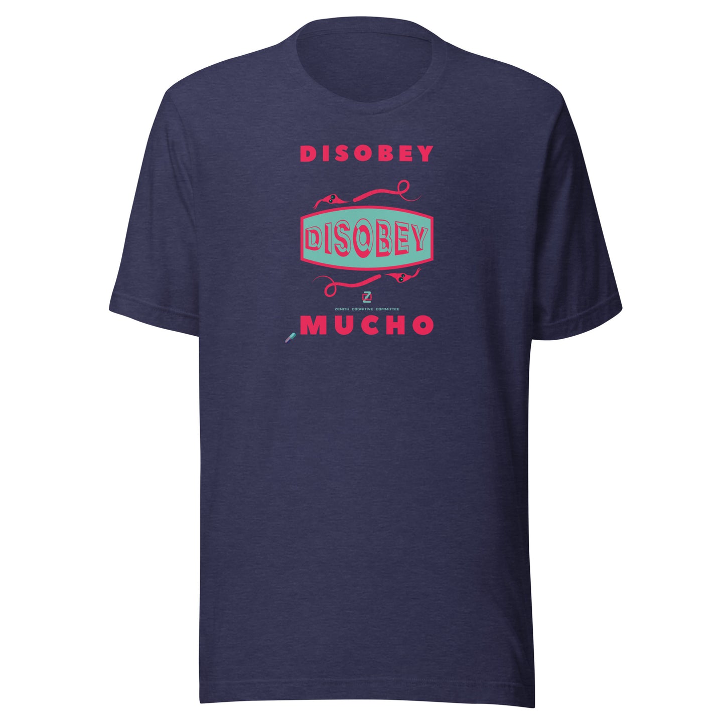 Unisex t-shirt Kukloso Disobey Mucho Logo - Free Shipping