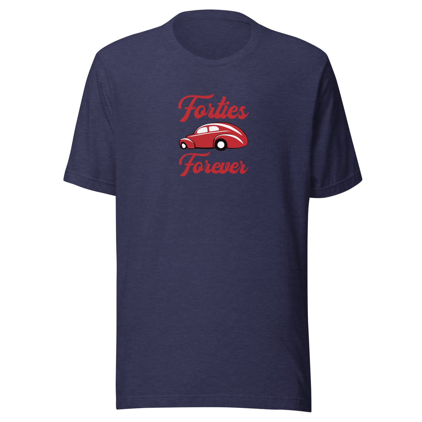 Unisex t-shirt Kukloso Forties Forever Red - Free Shipping