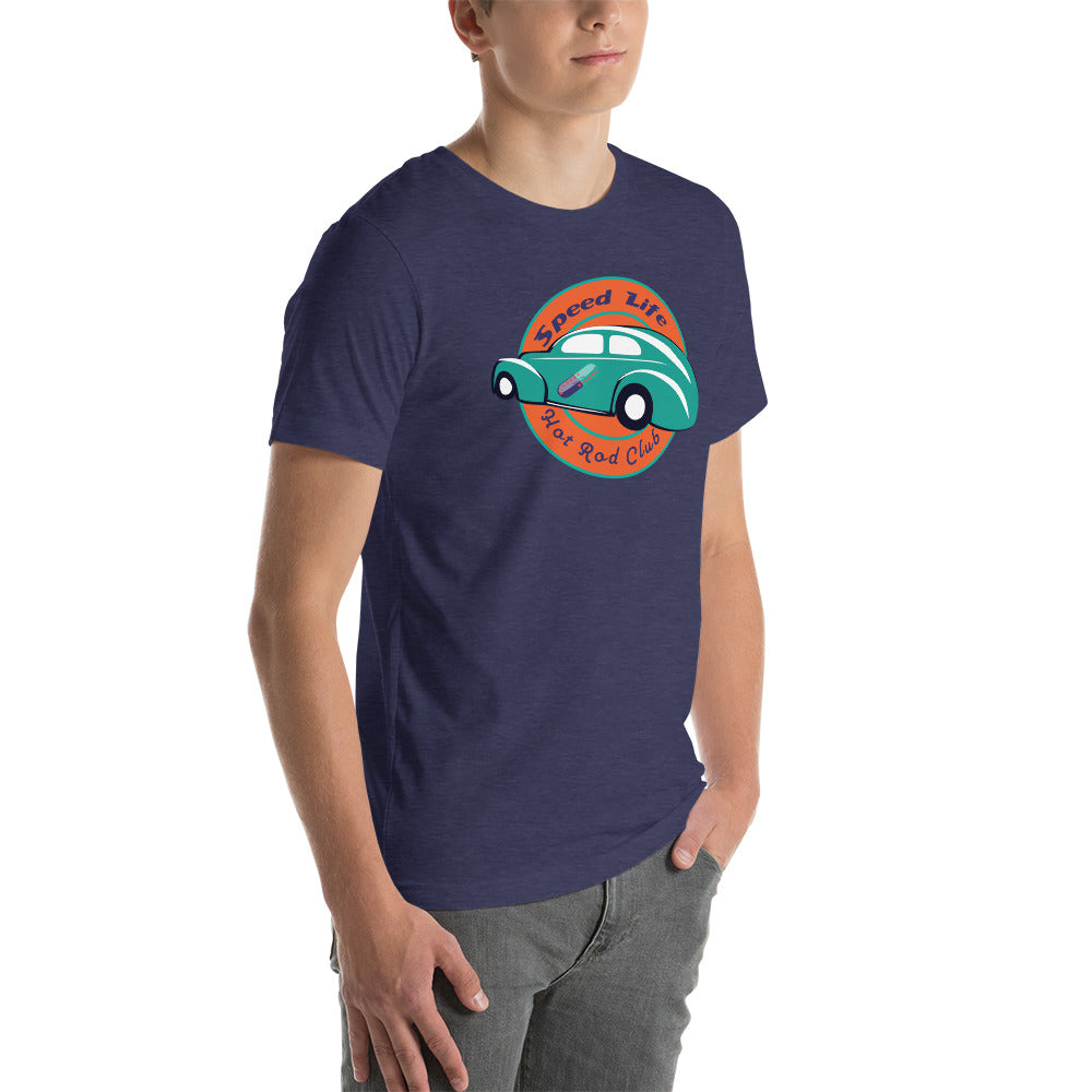 Unisex t-shirt Kukloso 'Speed Life' Hot Rod Club - Free Shipping