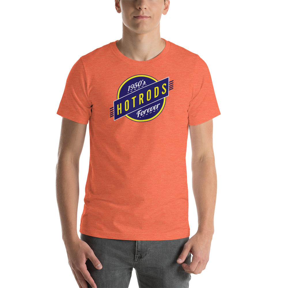 Unisex t-shirt Kukloso 1950's Hot Rods Forever No 2 - Free Shipping