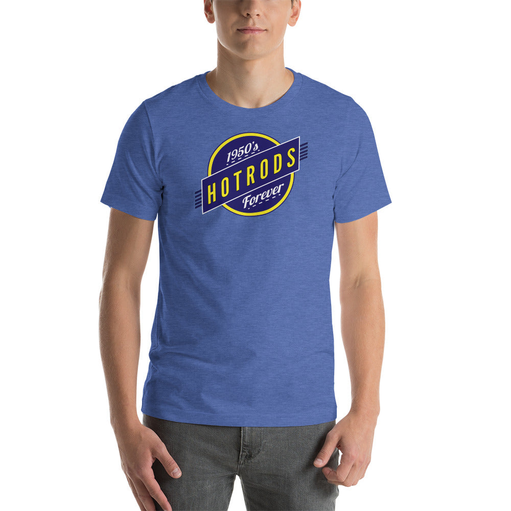 Unisex t-shirt Kukloso 1950's Hot Rods Forever No 2 - Free Shipping