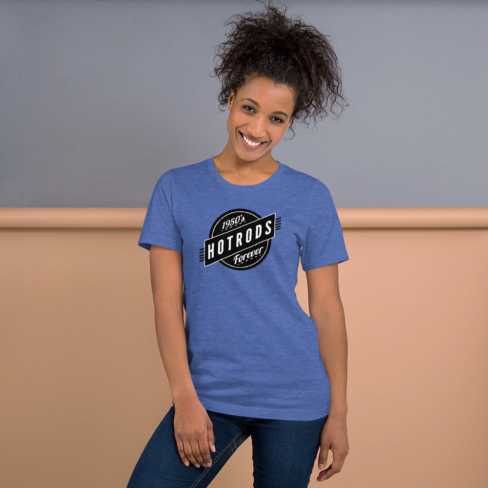 Unisex t-shirt Kukloso 1950's Hot Rods Forever No 1 - Free Shipping