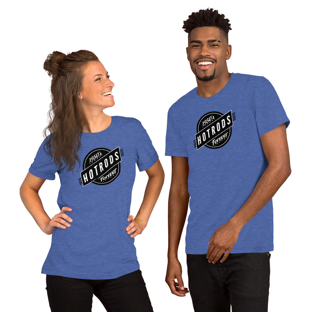 Unisex t-shirt Kukloso 1950's Hot Rods Forever No 1 - Free Shipping
